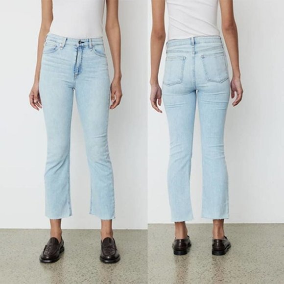Rag & Bone Nina High Rise Ankle Flare Denim Jeans Jade Women's Size: 27 NWT - Picture 9 of 9